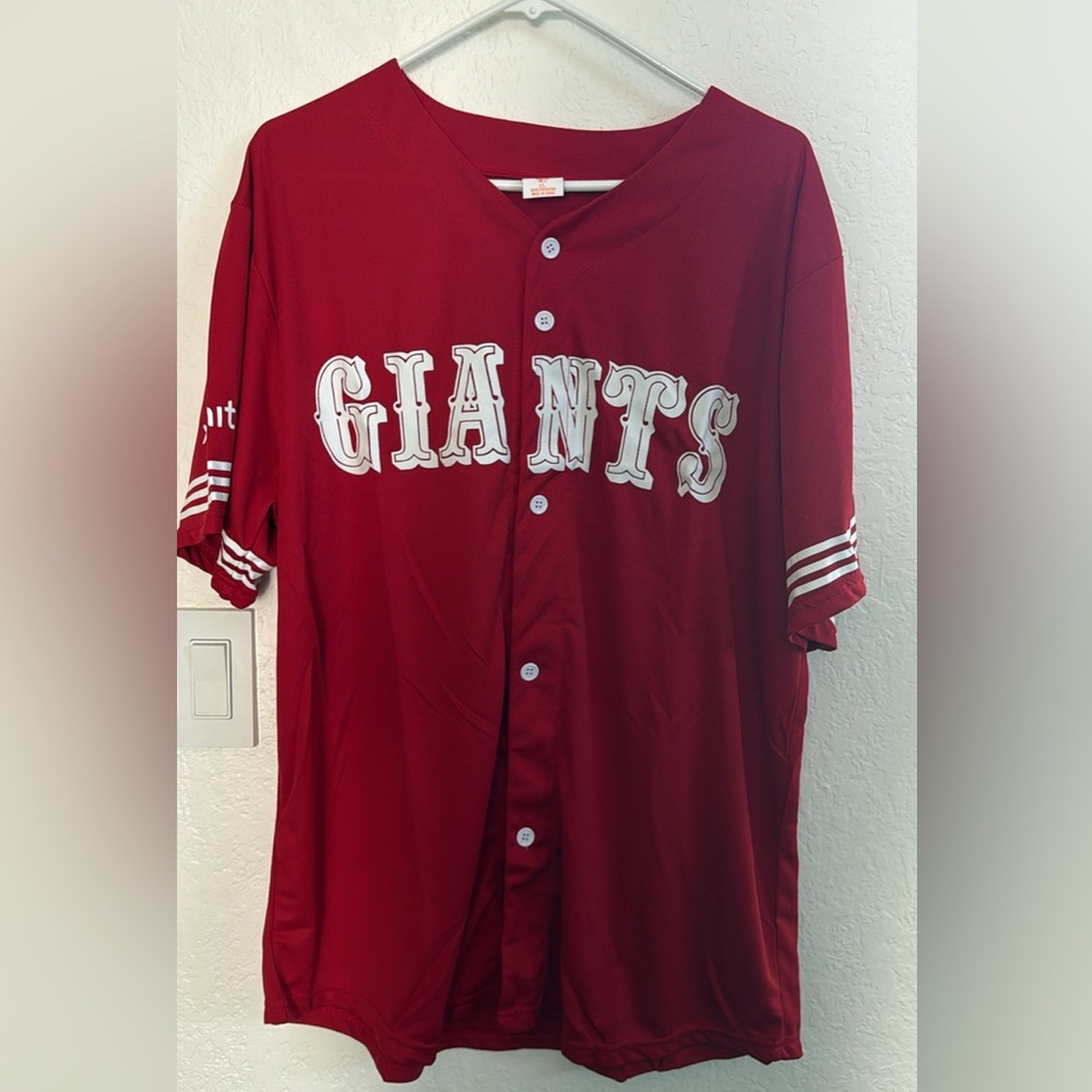 SF Giants Button-Up Jersey / 49ers collab